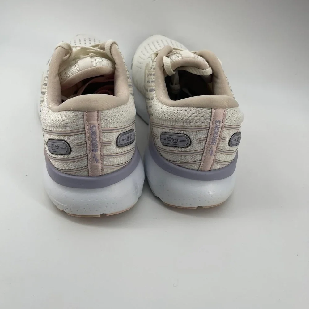 Brooks Glycerin 20 Womens Running Shoes Cream Lavender 1203691B199 Size 12